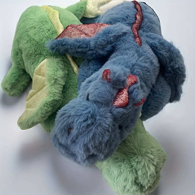 Knuffelige Dinosaurus Pluche Kussen - Zacht, Lange Nek Gevuld Dier voor Meisjes & Vrouwen - Perfect Verjaardagscadeau, Woonkamer Sofa Decor in Roze/Groen/Blauw, Pluche Speelgoed, Dinosaurus, Kussen, Woondecoratie