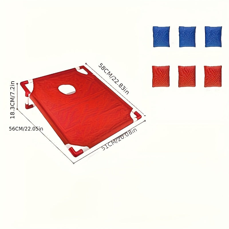 Opvouwbaar Zakgooi Spel | Sandbag Toss Game voor Buiten