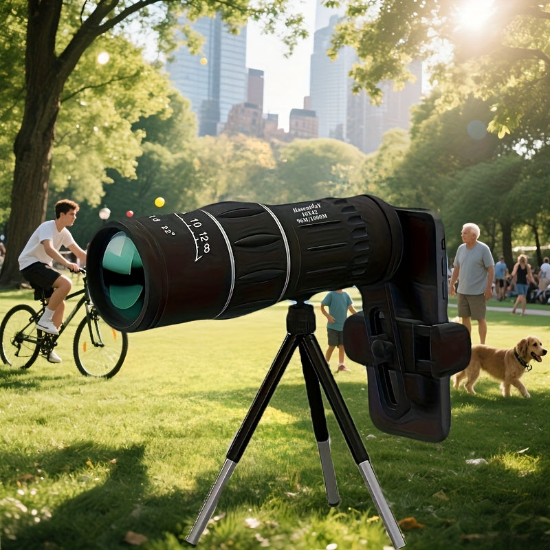 10x42 Monoculaire Telescoop – Lichtgewicht Verrekijker voor Camping, Reizen, Jacht & Concerten