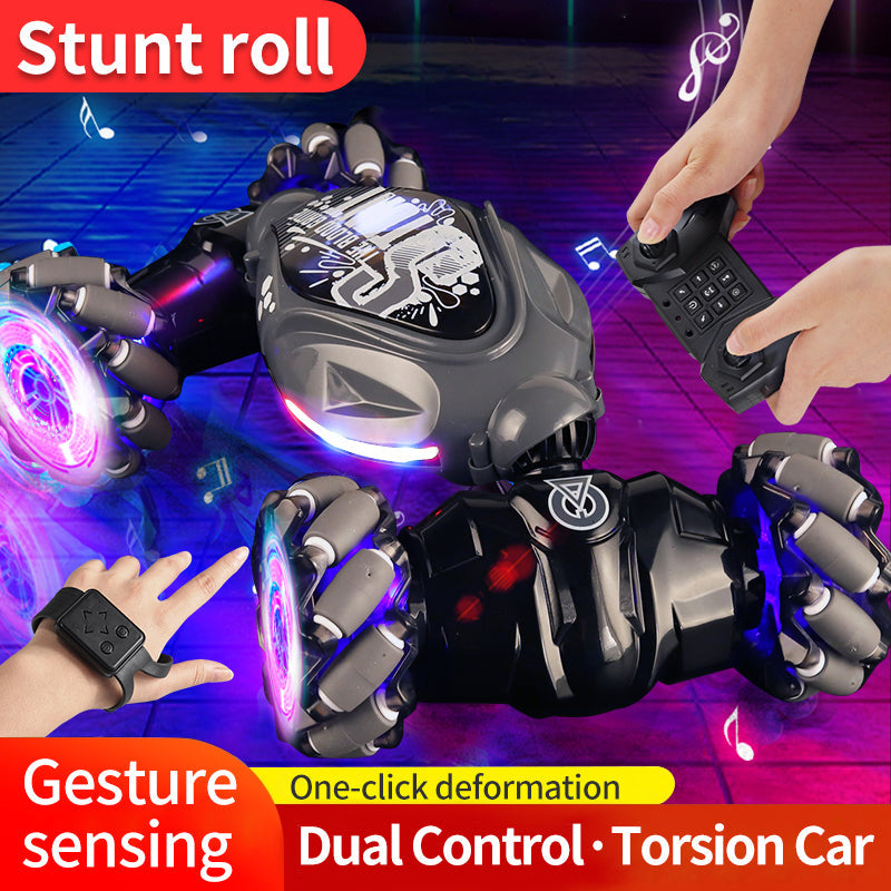 Gebarenbestuurde Stuntauto | 360° RC Auto voor Kinderen 6-12 Jaar