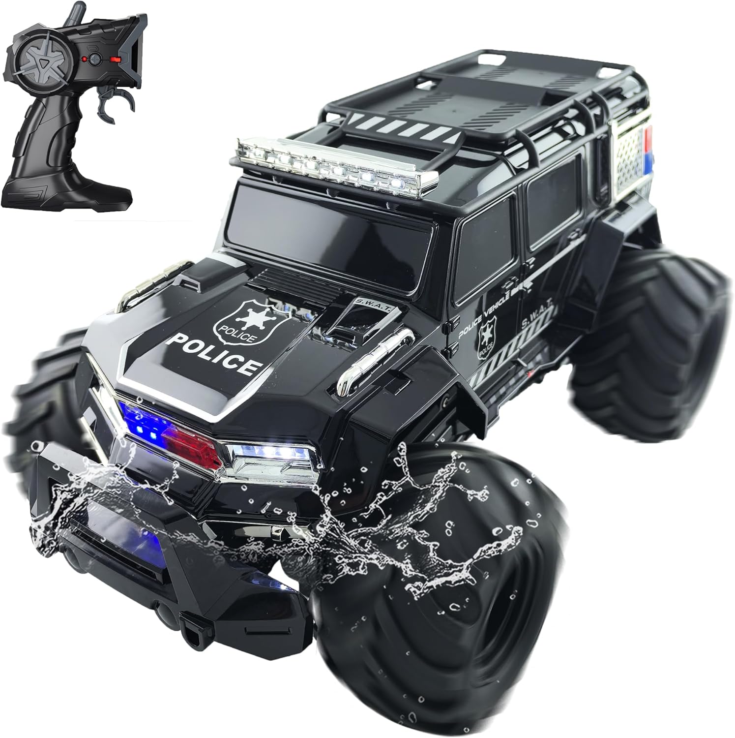 RC Monstertruck 1:16 | 4WD Waterdicht Offroad Auto Speelgoed Jongens 6-12 Jaar