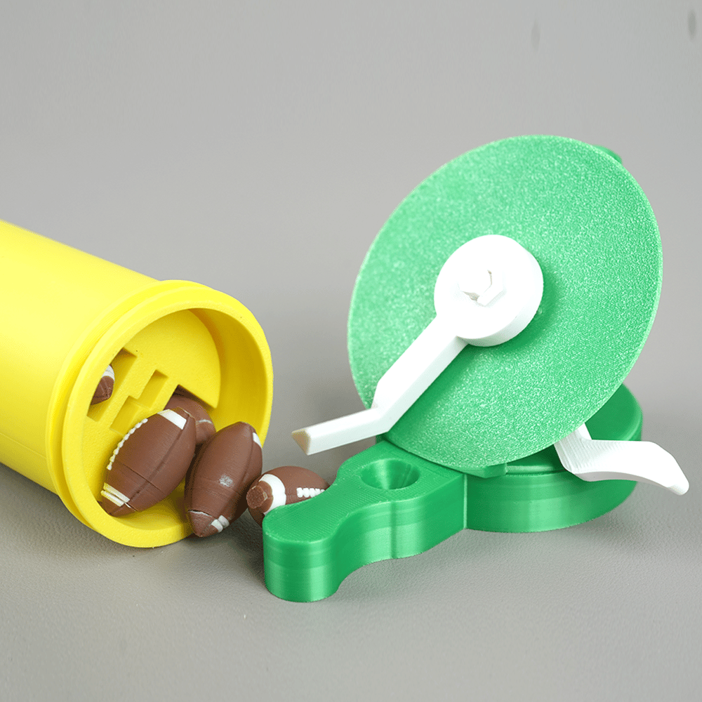 3D Geprint Tafelvoetbalspel | Mini Voetbalspel voor Competitie en Plezier