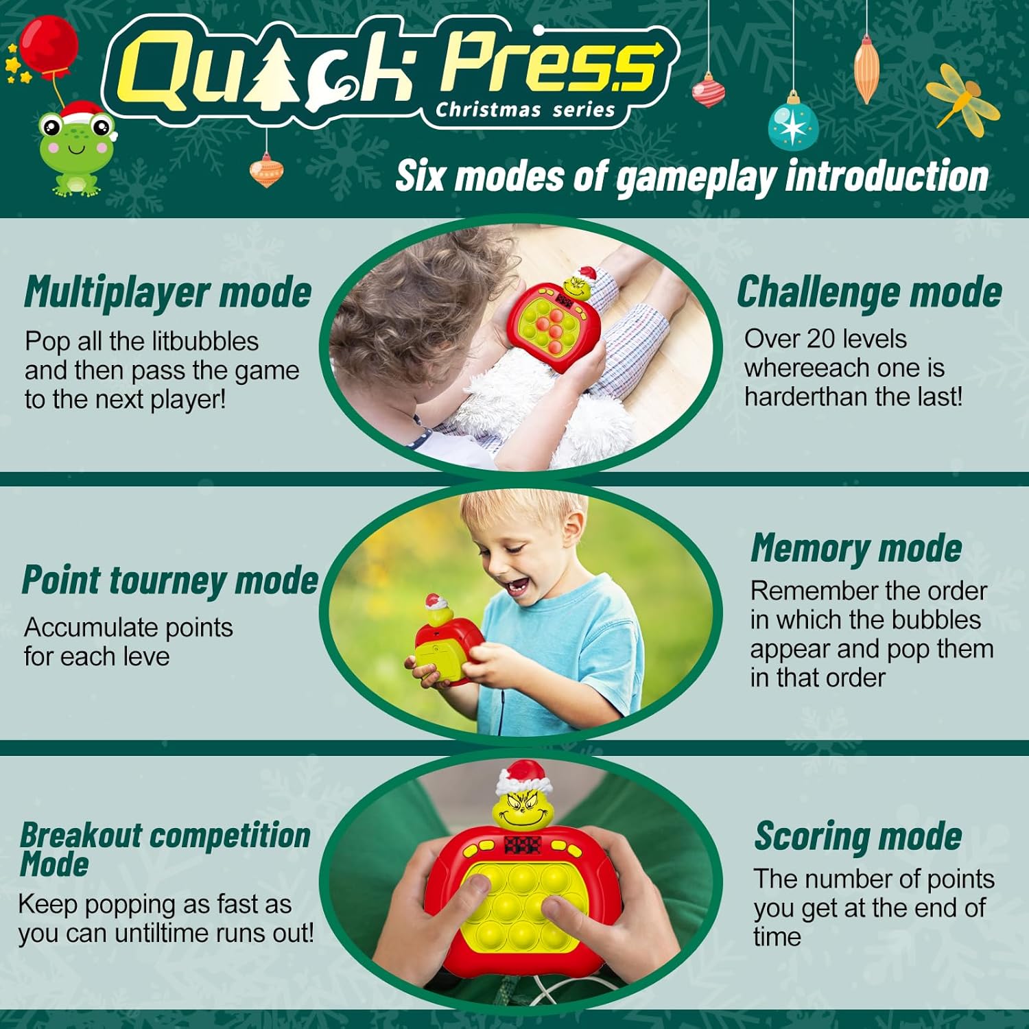 Lichtgevend pop-it spel | Het leukste Halloween fidget