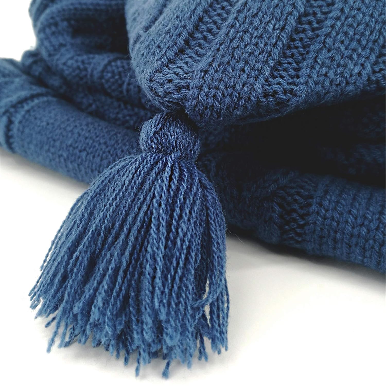 Gebreide baby wikkeldeken|Slaapzak 0-6 maanden voor kinderwagen