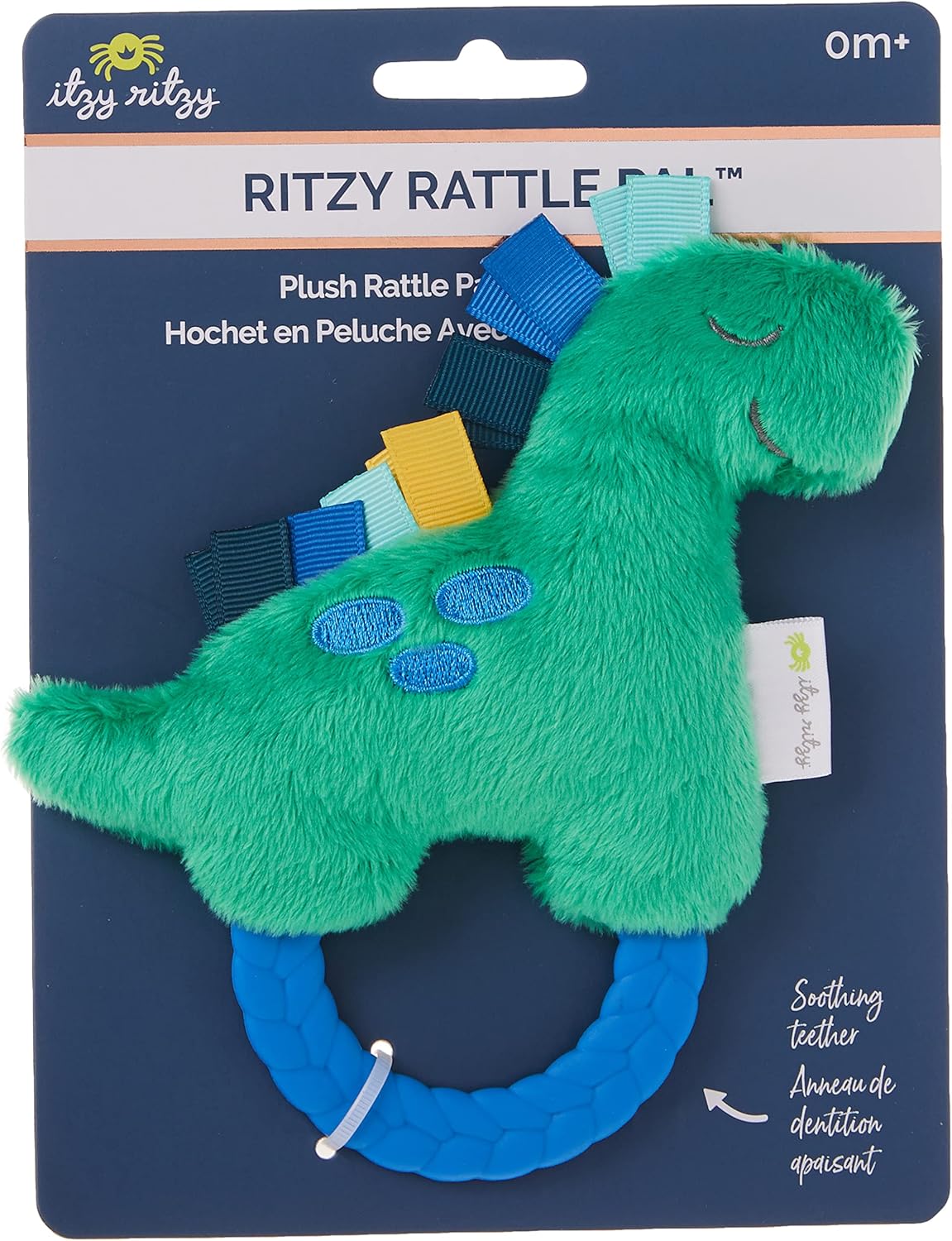 Minky Pluche Tandvlees Speelgoed voor Baby's | Zachte Rammelaar met Geluid en Tandvlees Speelgoed voor Pasgeborenen