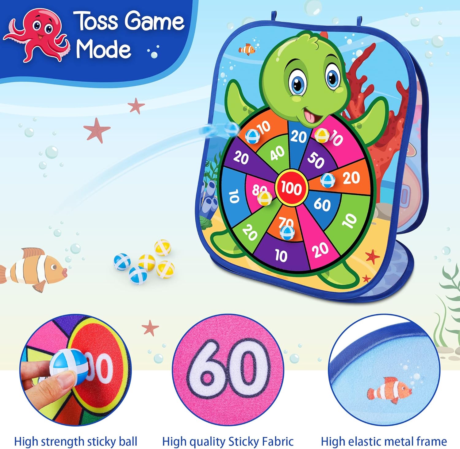 Dieren werp spel | bean bag toss buitenspel voor kinderen & familiefeest 3-6 jaar