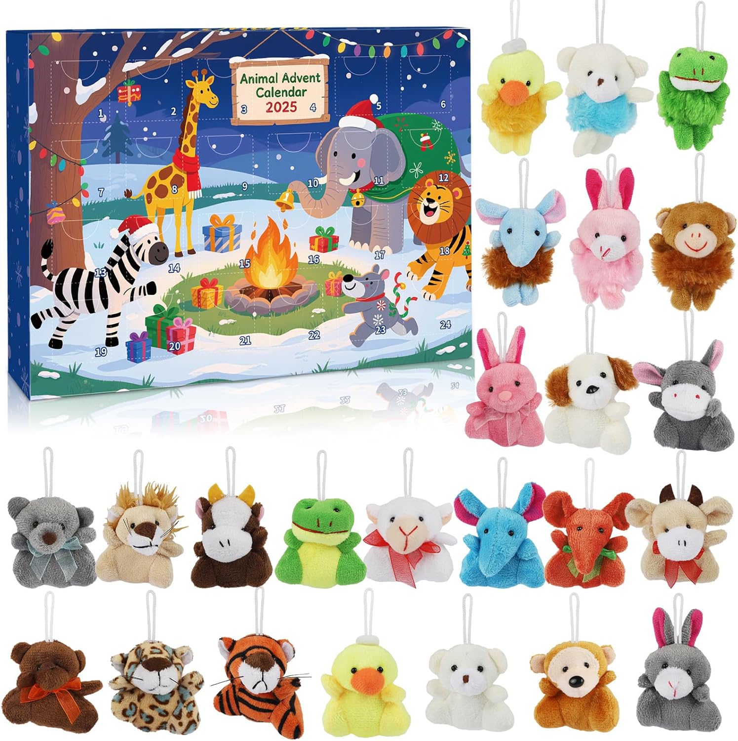 Adventskalender 2025 kinderen | Knuffels & kerstcountdown