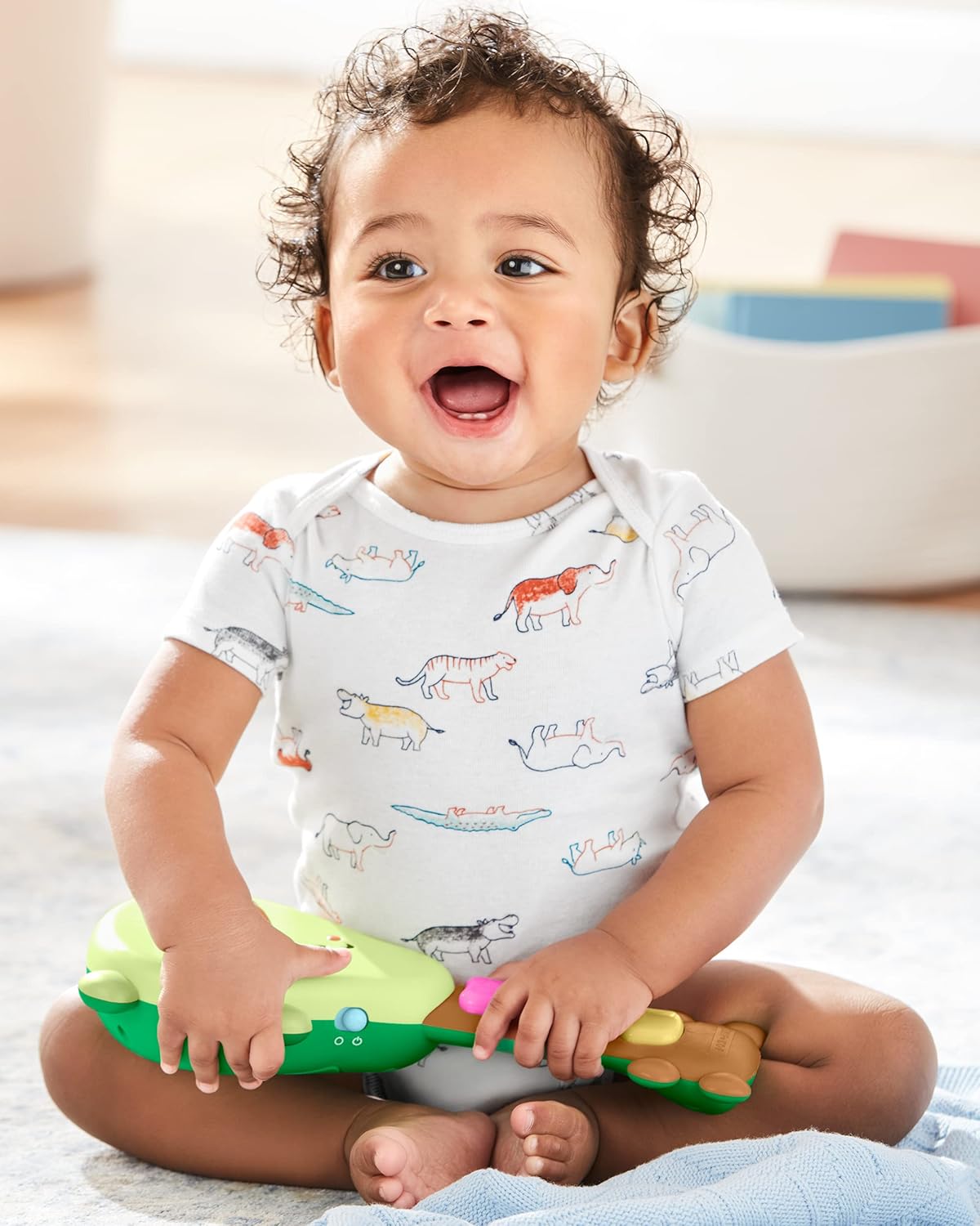 Baby Speelgoed Gitarre Farmstand Grow & Play | Interactieve Rock-A-Mole Gitaar