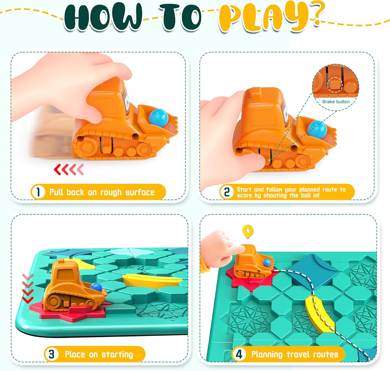 Montessori Puzzelspel voor Kids | Logisch Bouw Breinbrekers 4-8 Jaar | STEM Educatief Speelgoed voor Jongens & Meisjes | Verjaardagscadeau