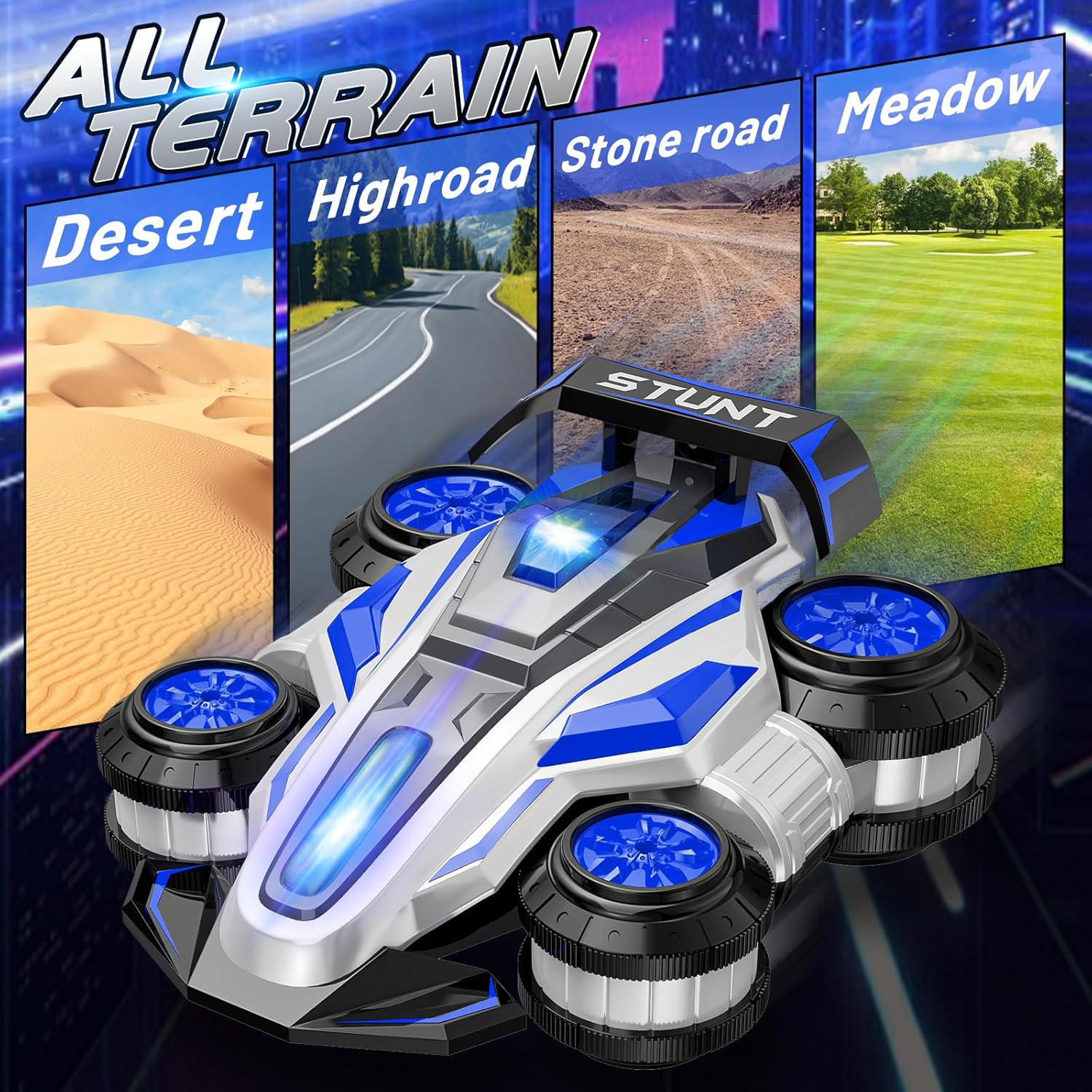 RC stunt auto drift | 360° transformerende racewagen