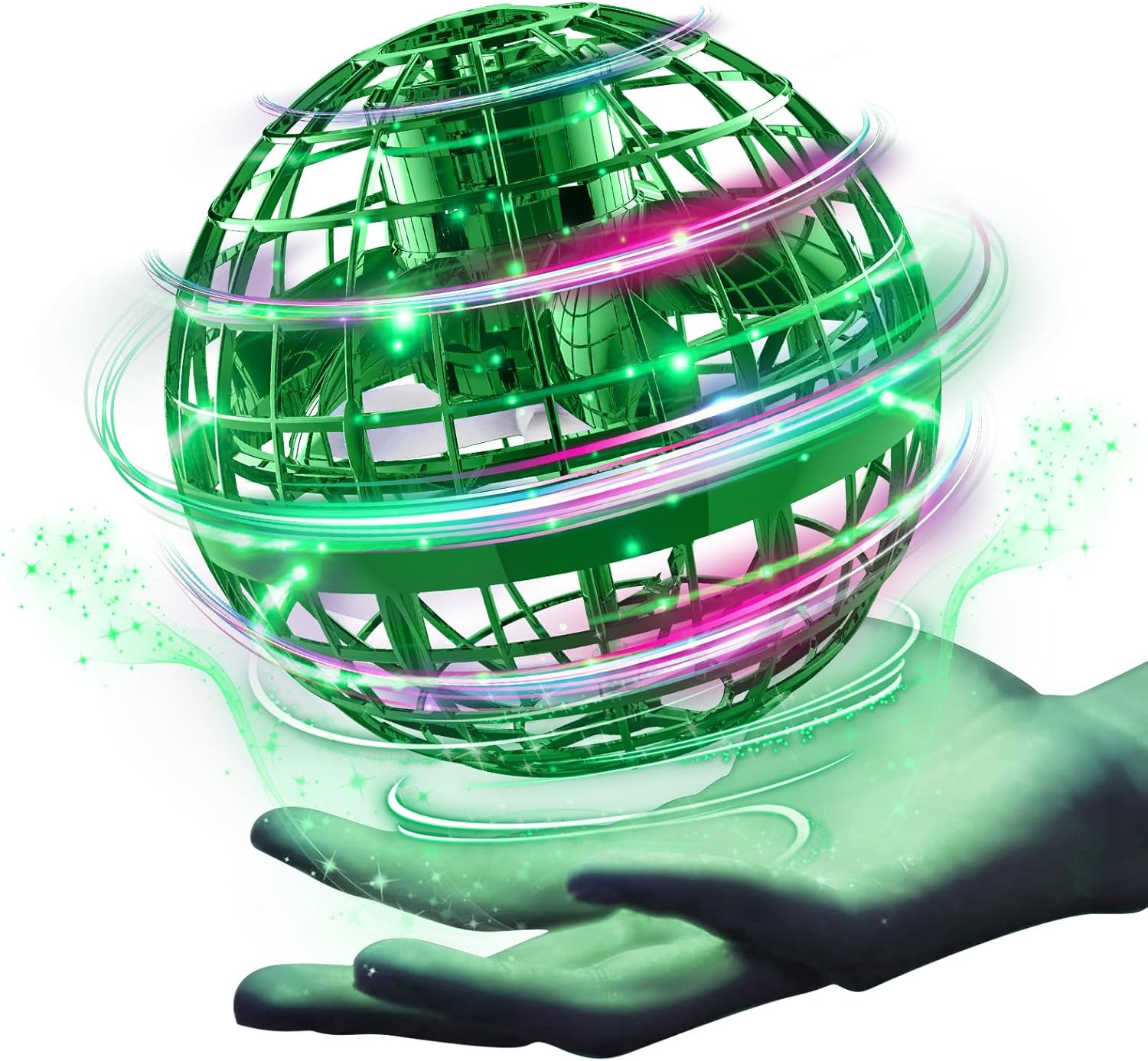 Flying Orb Ball 2025 | Handgestuurde mini drone boemerang speelgoedbal