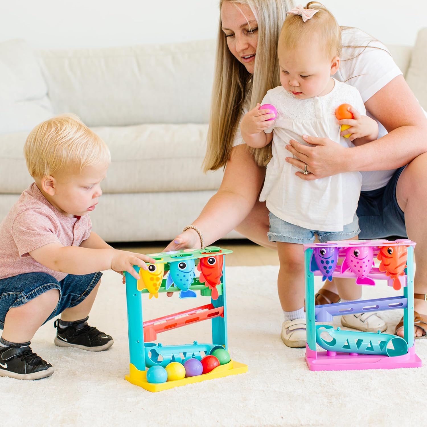 Interactief Baby & Peuter Speelgoed – Feed The Fish | Cadeau 1-2 Jaar
