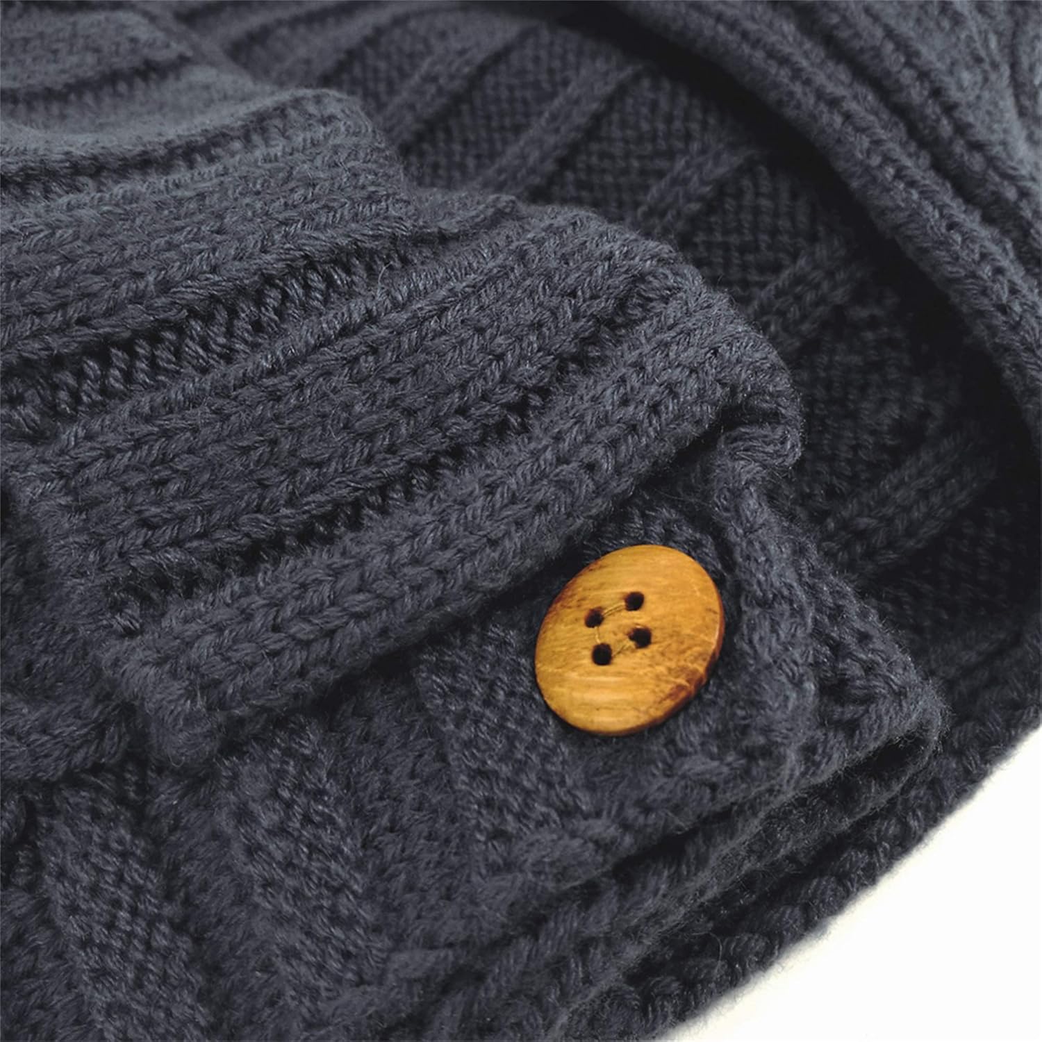 Gebreide baby wikkeldeken|Slaapzak 0-6 maanden voor kinderwagen