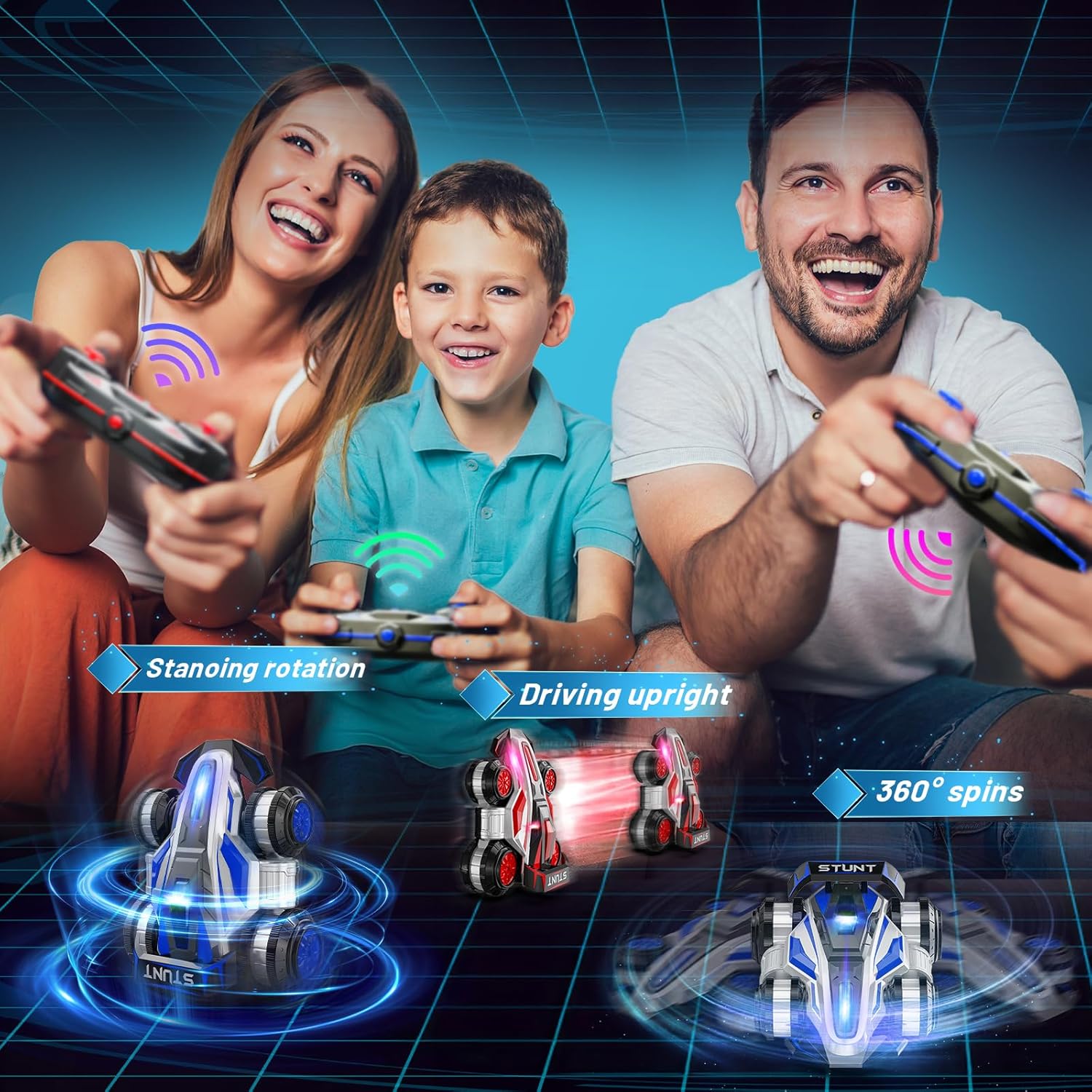 High-Speed Drift RC Stunt Auto | 360° Rotatie Vormveranderend Speelgoed | Transformerende Afstandsbediening Auto | Verjaardagscadeau voor Jongens & Meisjes 6-16