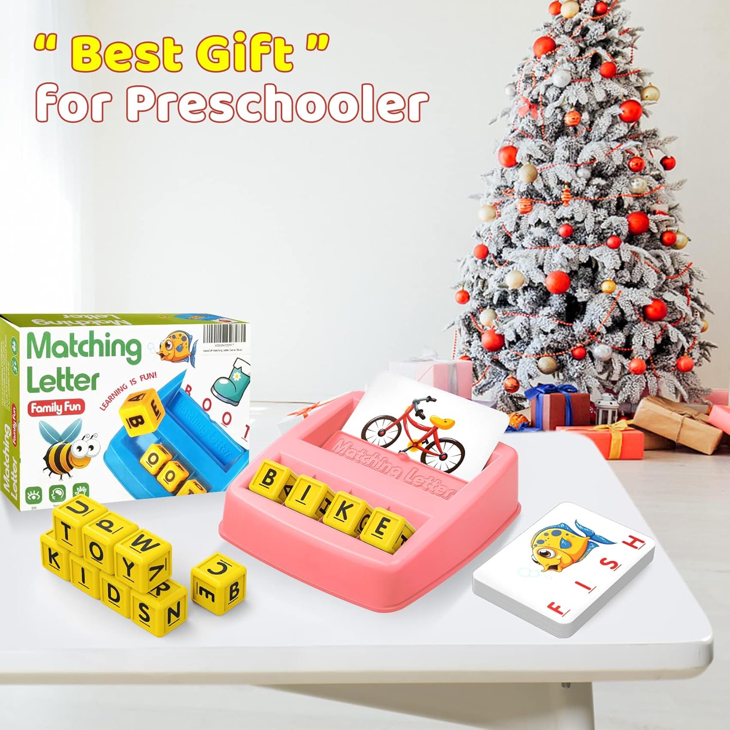 ABC Letter Matching Spel | Voor Kleuters 3-6 Jaar | Educatief Cadeau