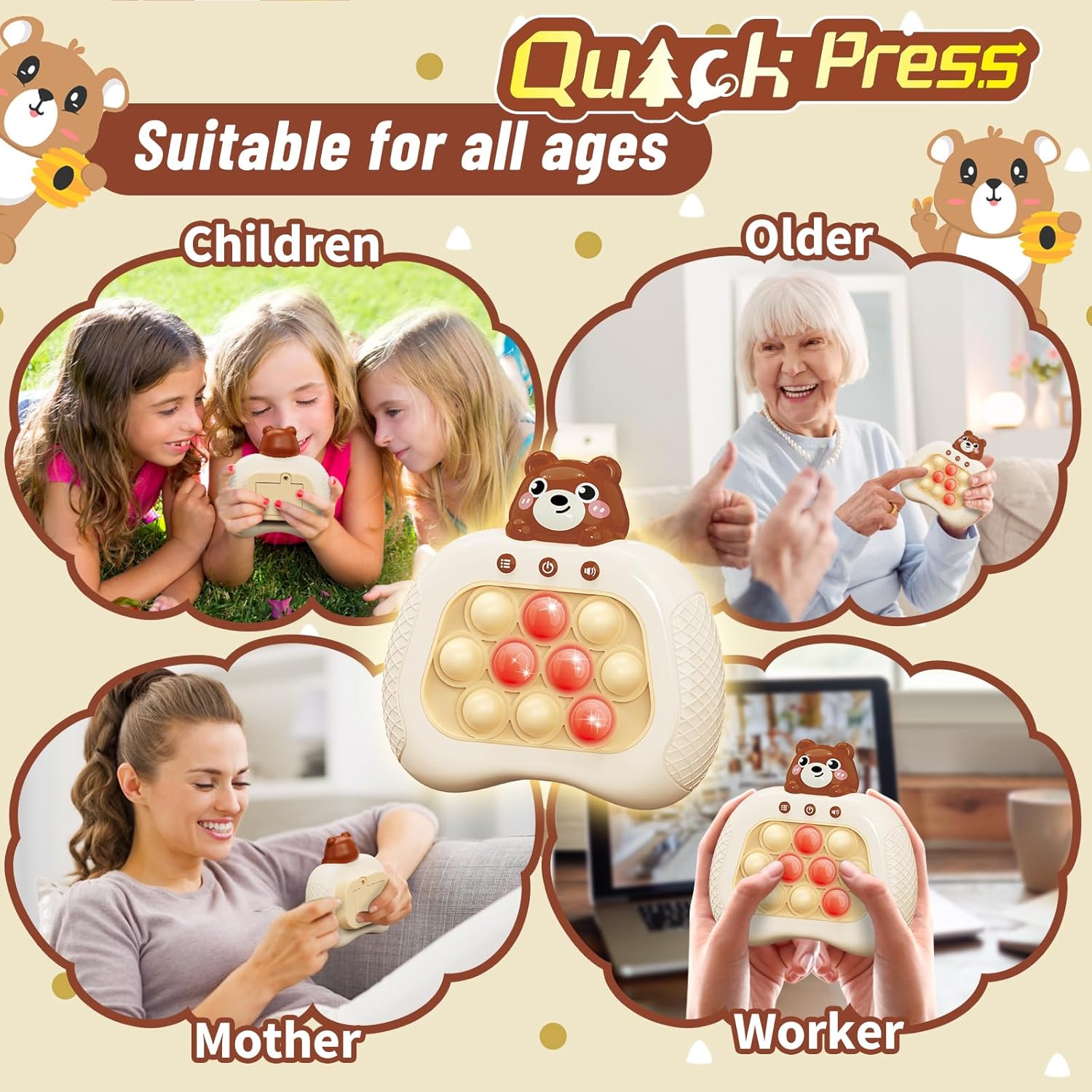 Lichtgevend pop-it spel | Het leukste Halloween fidget