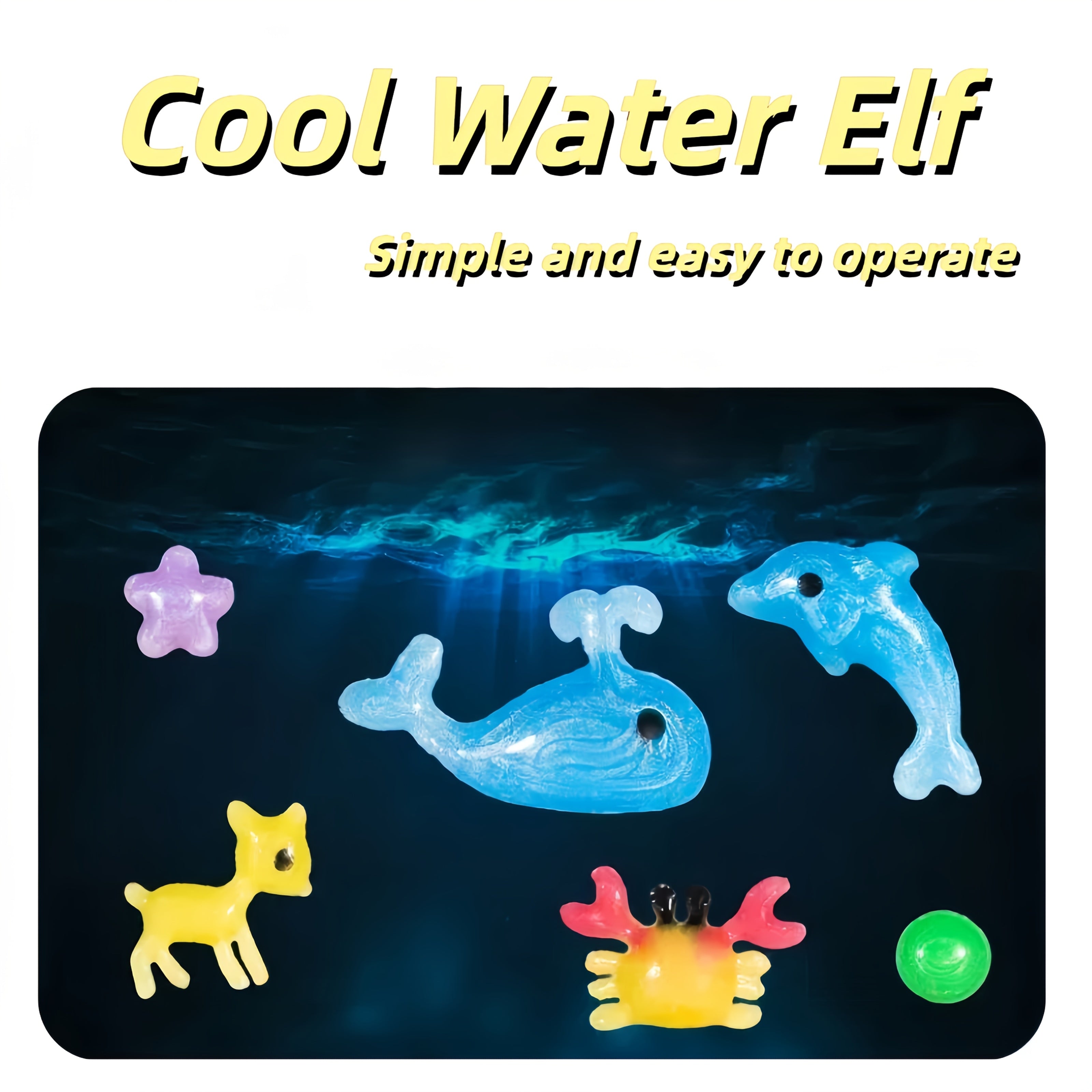 3D Magisch Water Elf Set | DIY Knutselset met 6 Flessen & 12 Mallen | Creatief Cadeau voor Kinderen