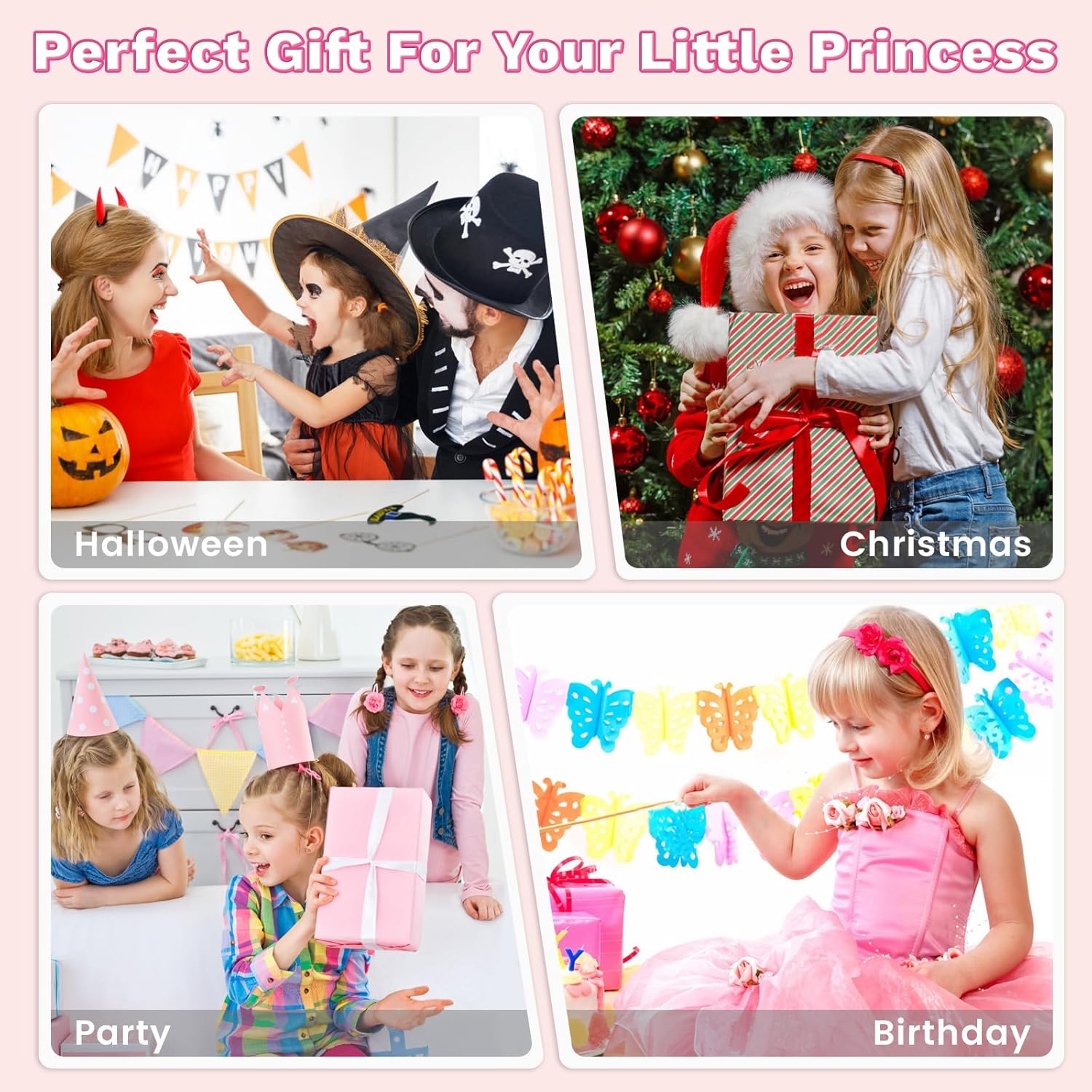 Haarjuwelen stempelkit | Stylingtool met herbruikbare diamanten voor meisjes