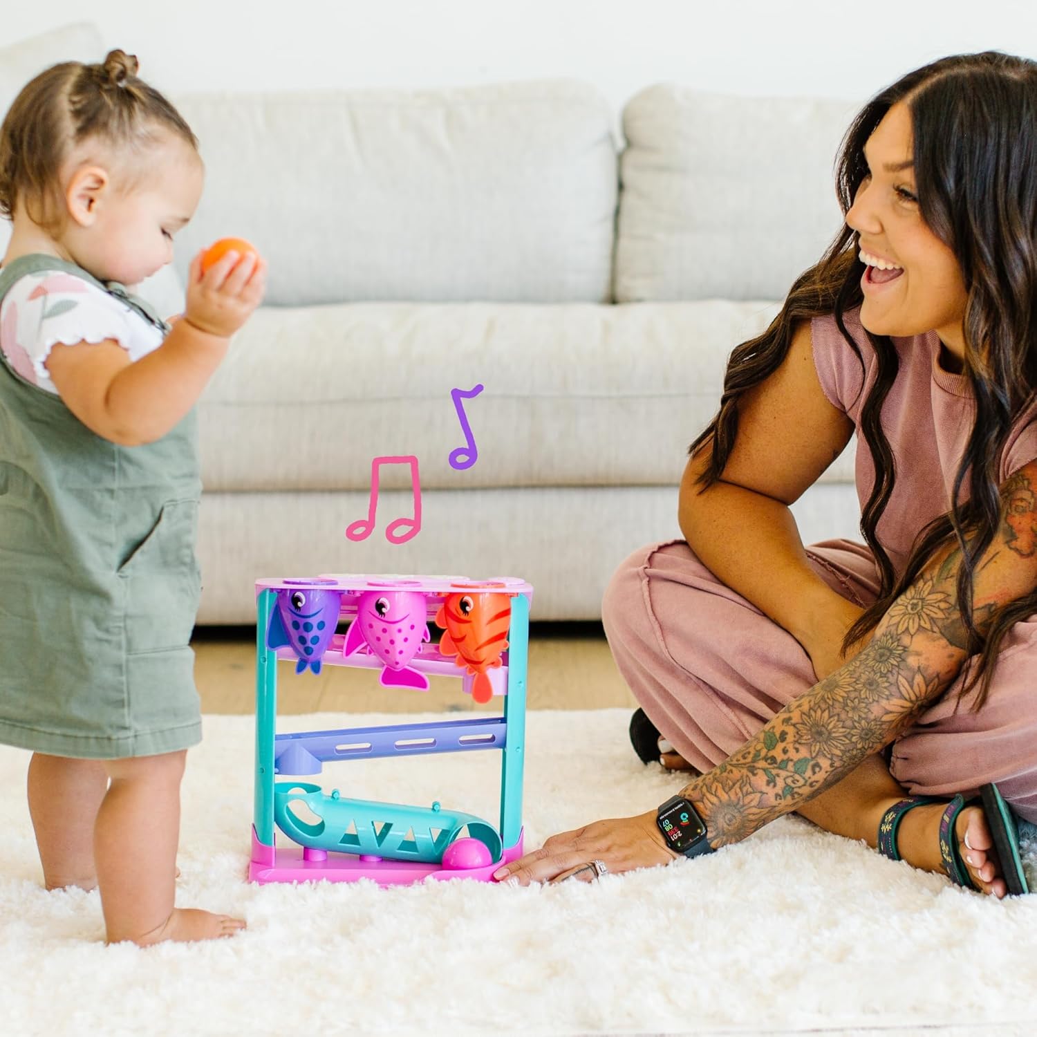 Interactief Baby & Peuter Speelgoed – Feed The Fish | Cadeau 1-2 Jaar