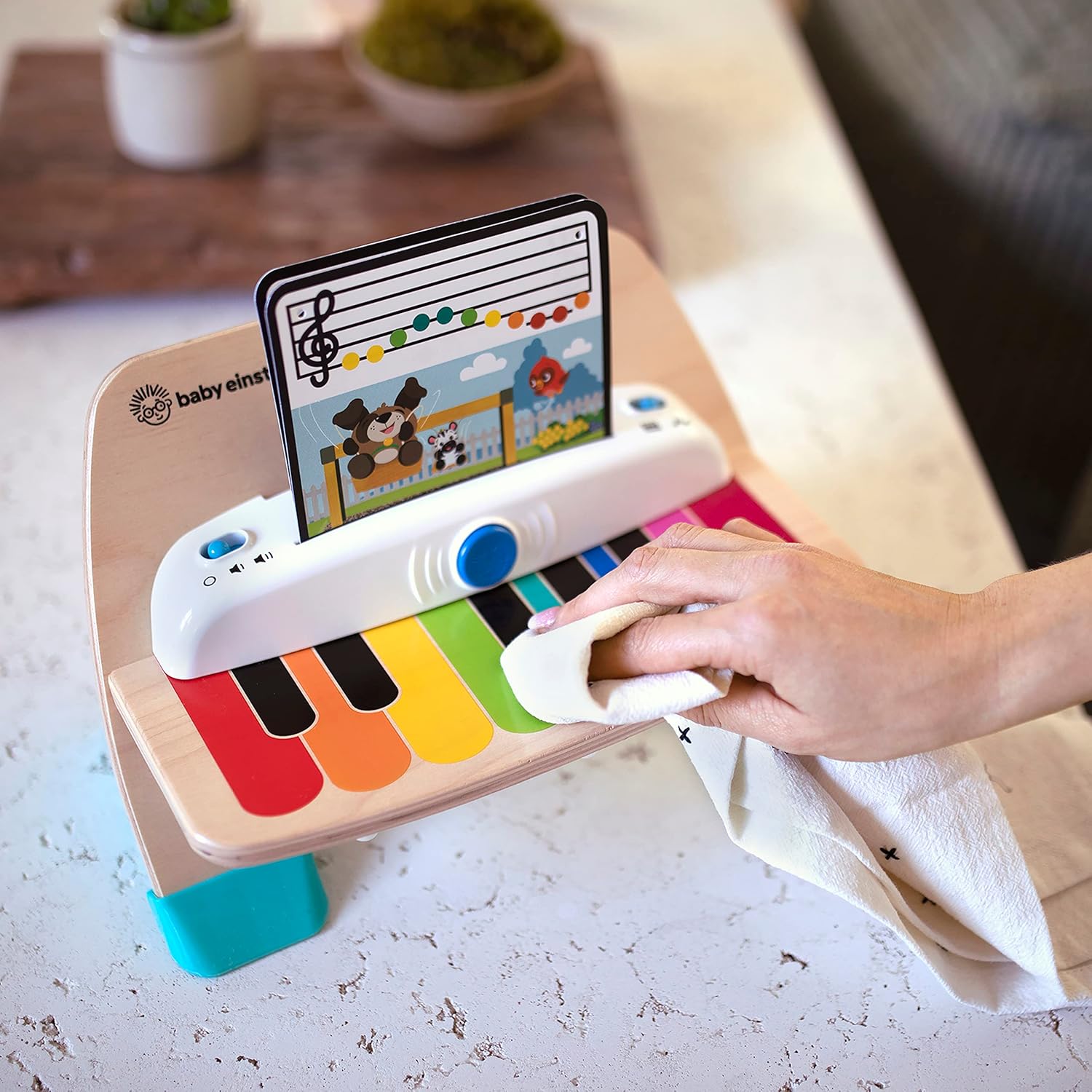 Magisch Houten Toetsen Piano | Muziek Speelgoed voor Peuters vanaf 6 Maanden