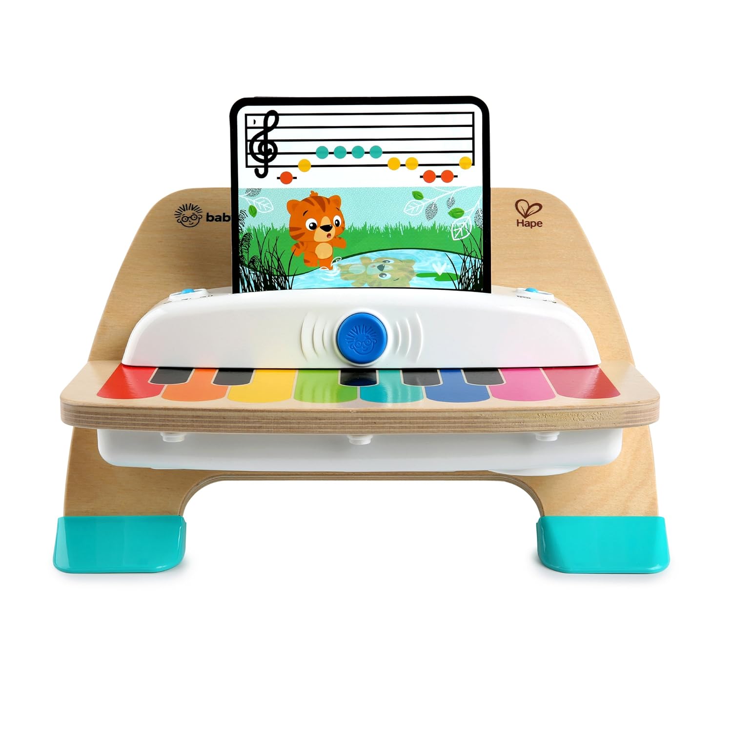 Magisch Houten Toetsen Piano | Muziek Speelgoed voor Peuters vanaf 6 Maanden