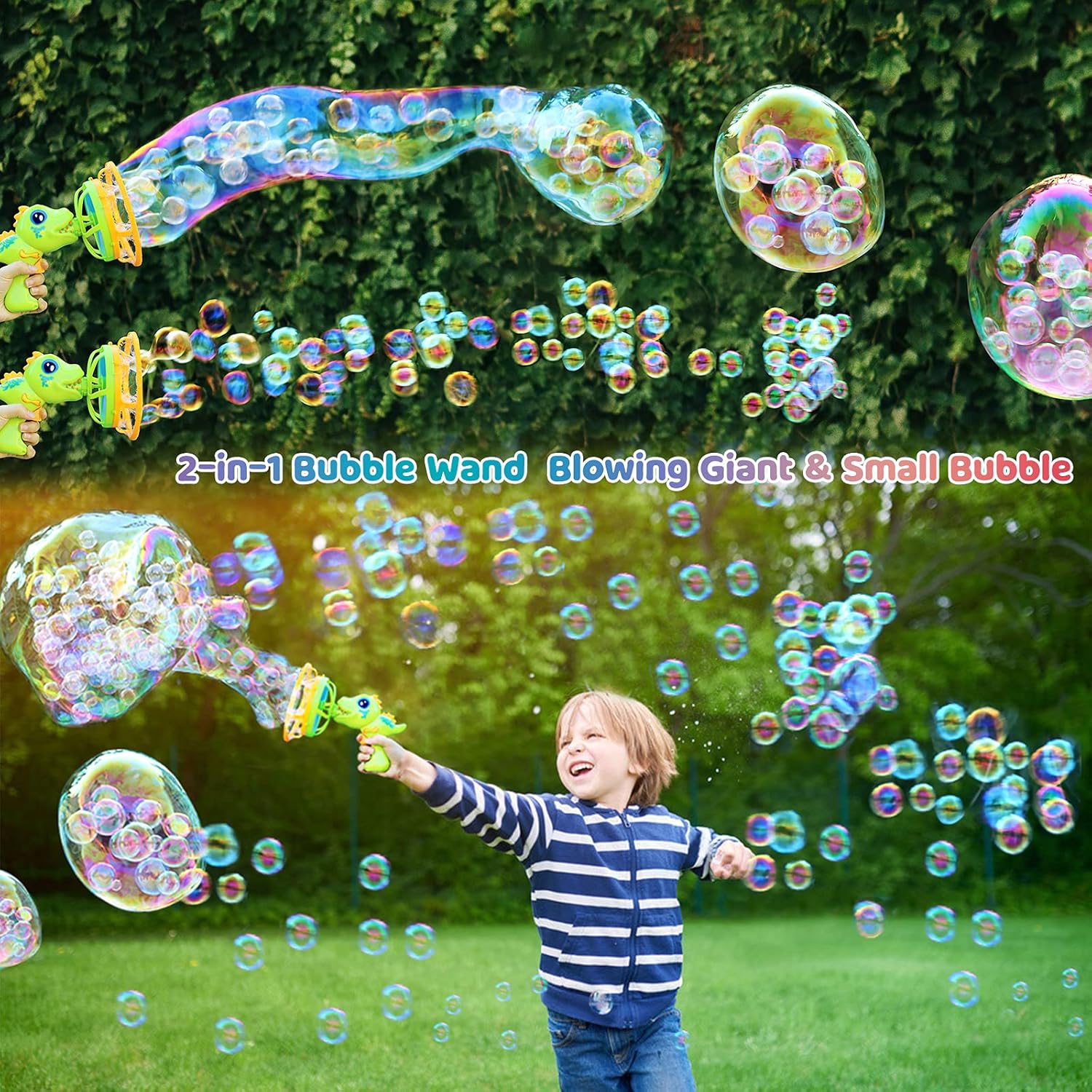 Dino bubbelpistool | Bubbelmachine kinderen 3-9 jaar