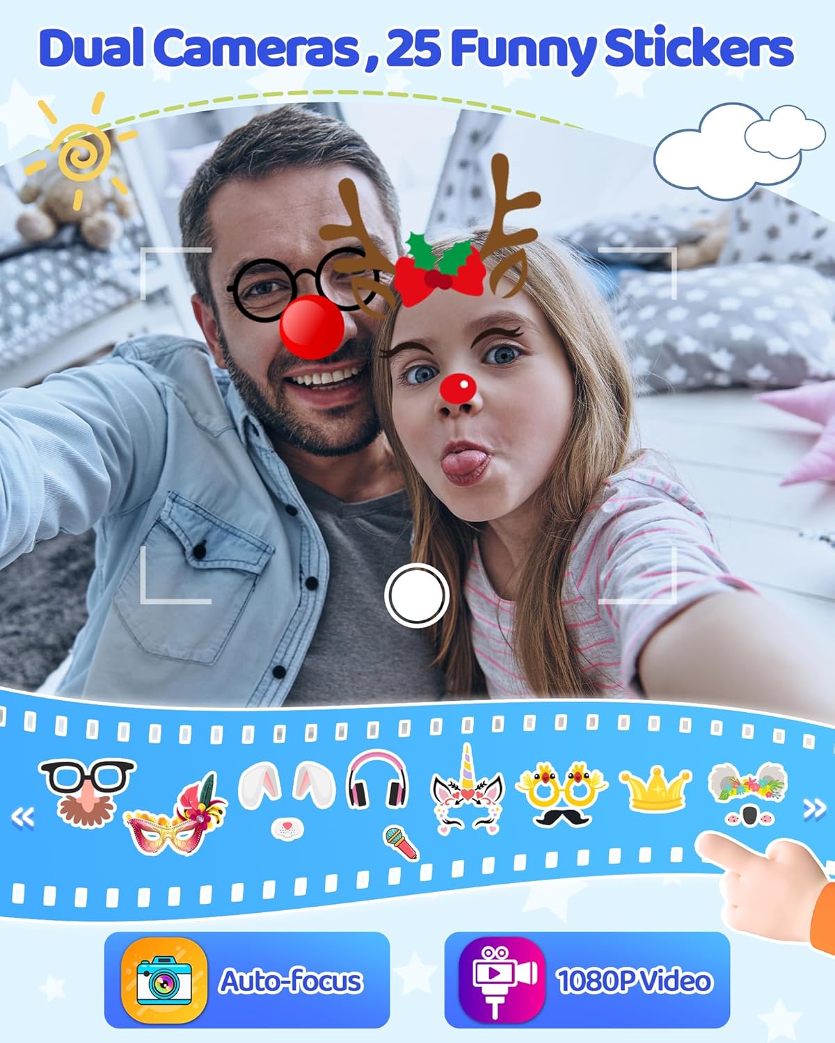 Kindersmartphone Speelgoed | Touchscreen Telefoon 3–10 Jaar