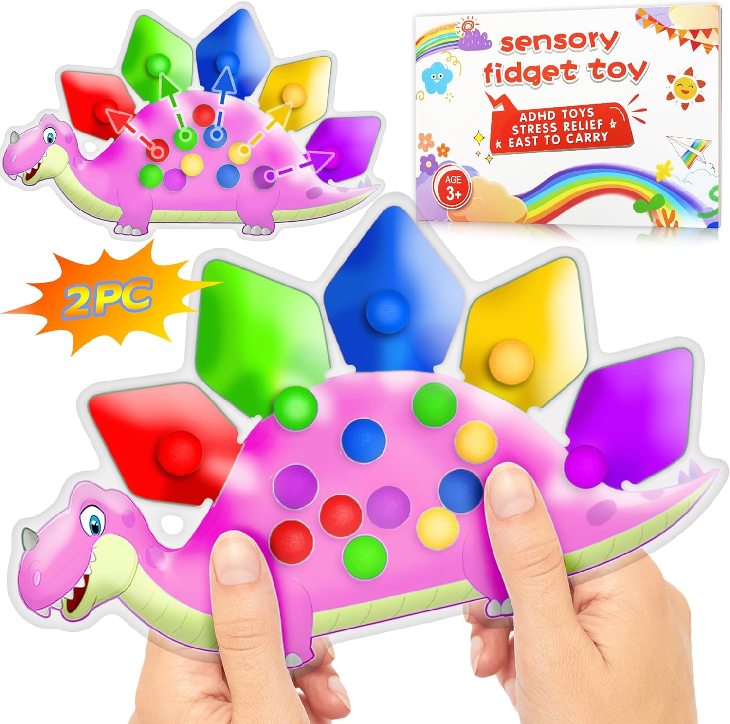 Dinosaurus sorteer spel | Montessori leerplezier voor peuters