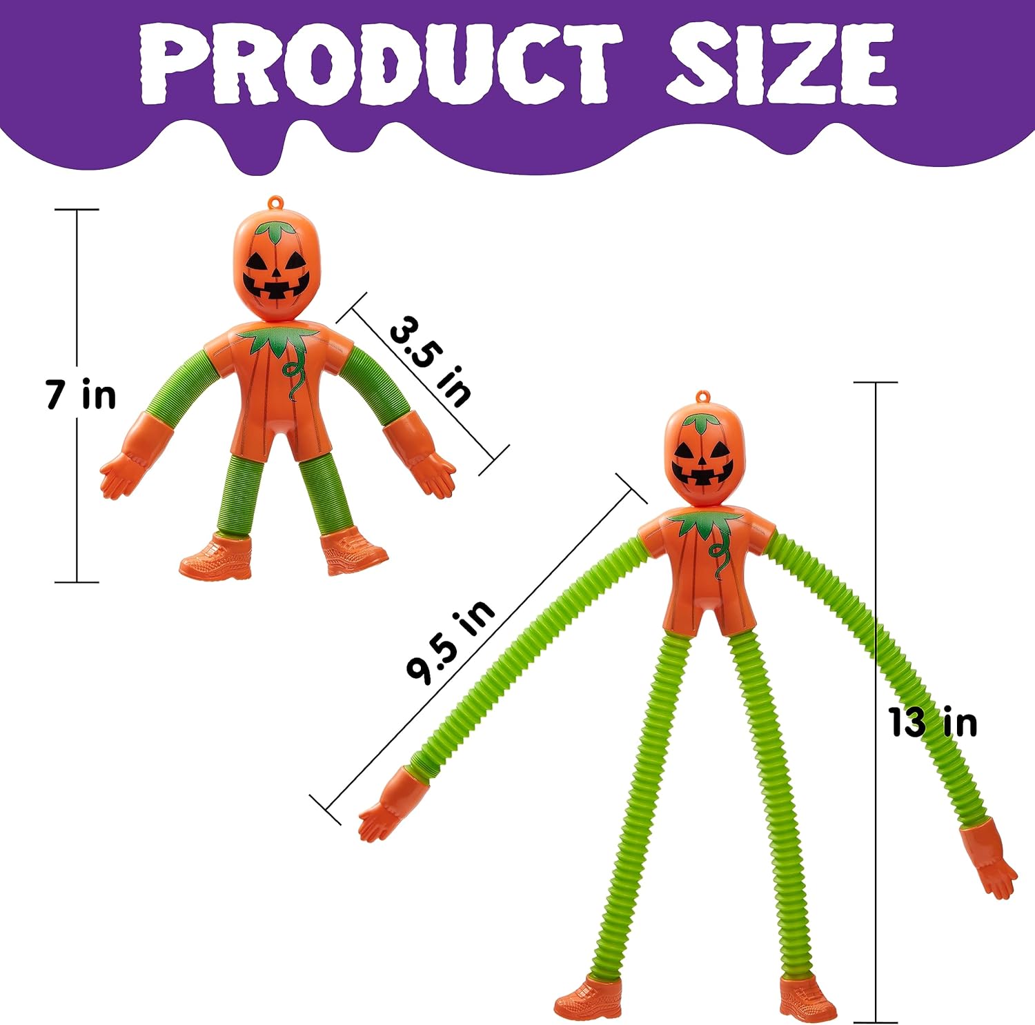 Halloween fidget speelgoed set | Stress weg met pop tubes