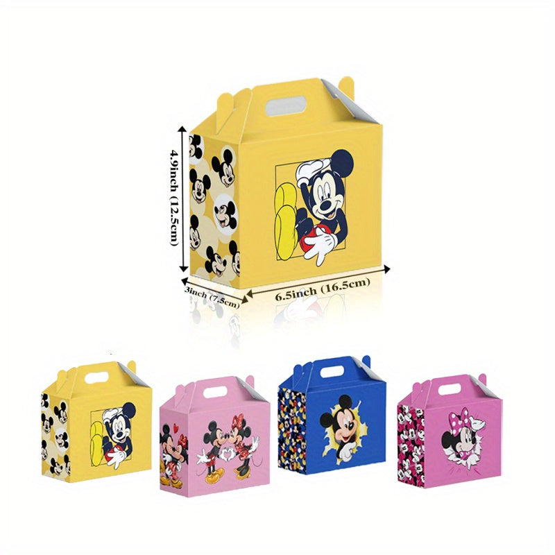 Kartonnen Snoepdoos Mickey & Minnie Thema | Feestdoosjes voor Verjaardag, Valentijn & Nieuwjaar | Party Decoratie