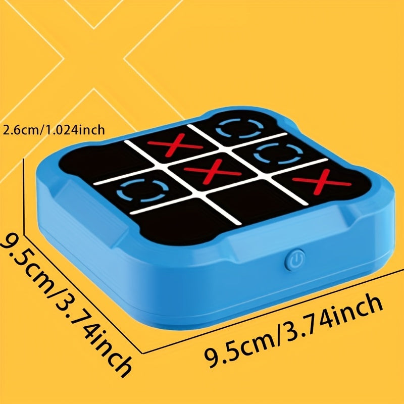 Mini Handheld Spelconsole – 4-in-1 IQ Puzzelspel voor Geheugentraining en Reizen