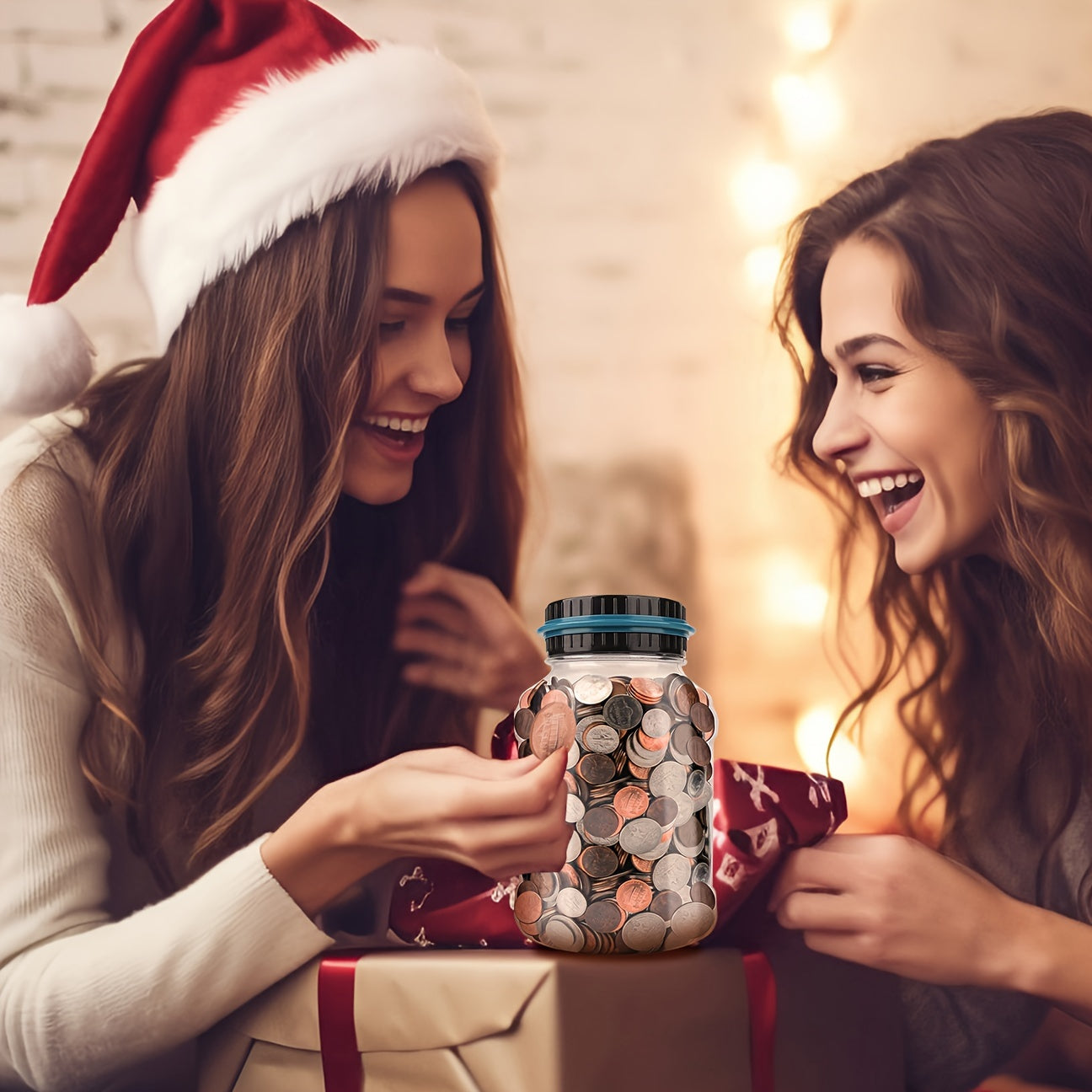 Digitale Spaarpot met Muntenteller | Capaciteit van 800+ Munten, Perfect voor Kinderen, Werkt op 2 AAA-batterijen (niet inbegrepen), Compatibel met Alle US Munten, Cadeau voor Halloween Thanksgiving Kerst