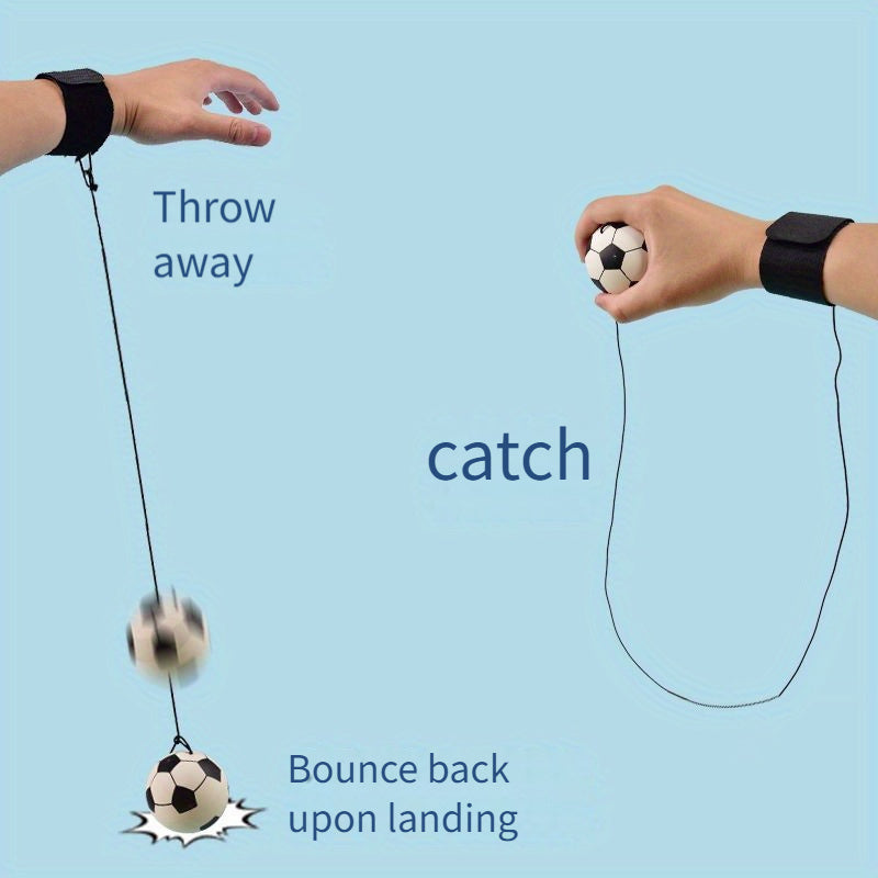 Mini Rebound Trainingsbal met Polsband | Perfect voor Coördinatie & Reflexen