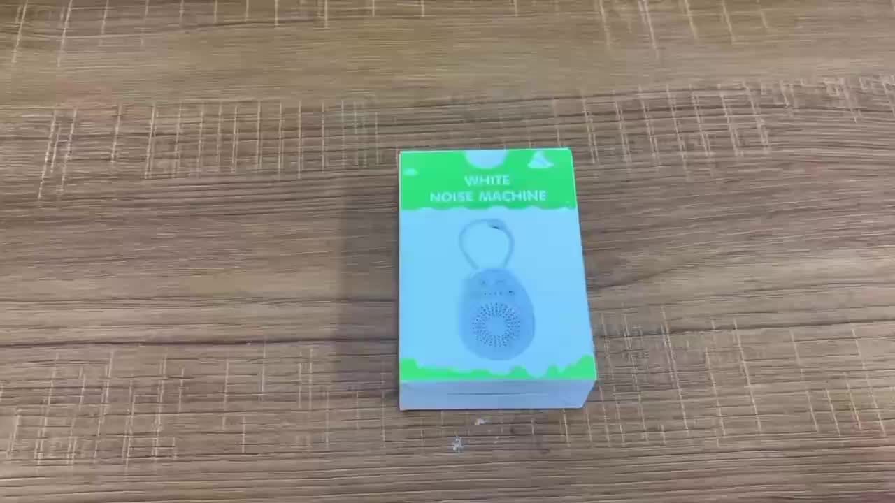 Draagbare Witte Ruis Machine voor Baby en Volwassenen - Mini Slaaphulp met 20 Rustgevende Geluiden voor Kinderen en Peuters - Compacte Sound Machine