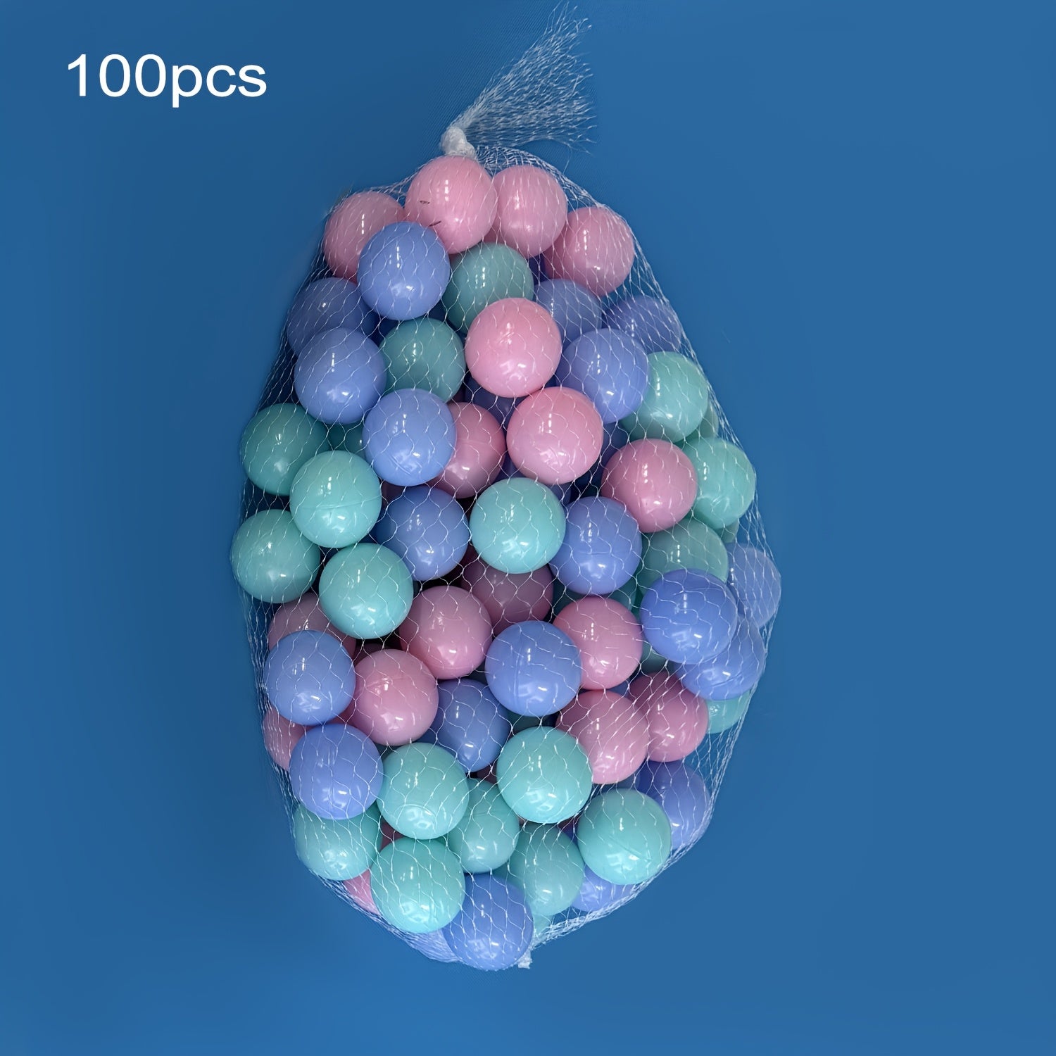 100 Gekleurde Ballen voor Ballenbak en Zwembad | Voedselveilig & Stevig
