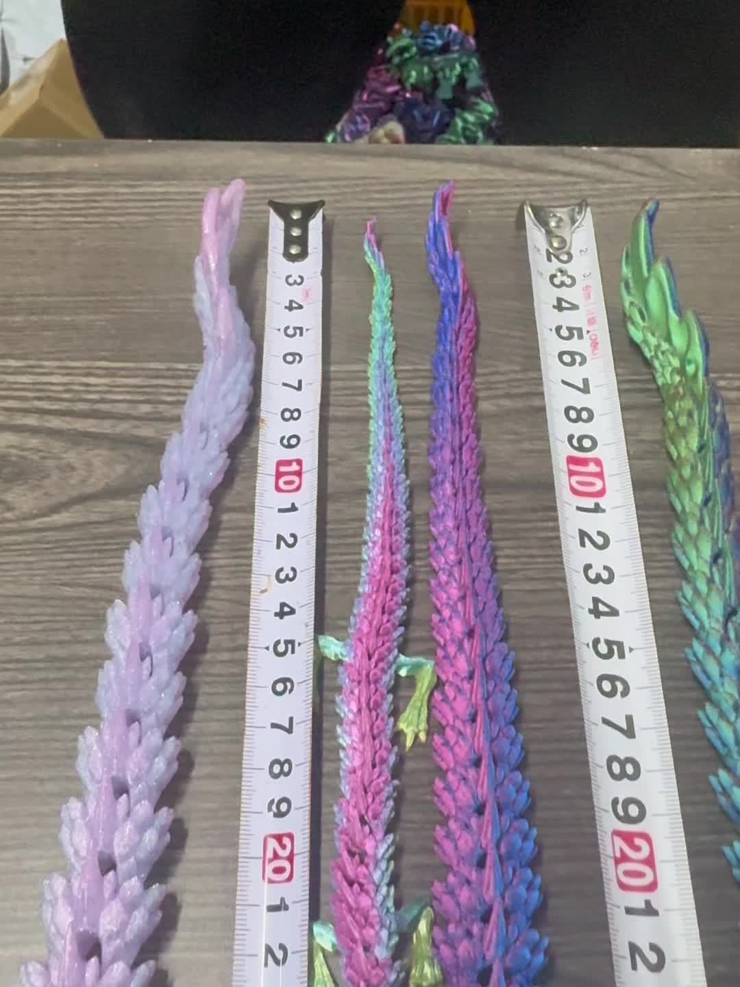 Grote 3D Drakenfiguur 35,43" - Gedetailleerd, Verzamelbare Hars Decoratie - Perfect Cadeau voor Kerst, Halloween, Thanksgiving & Pasen