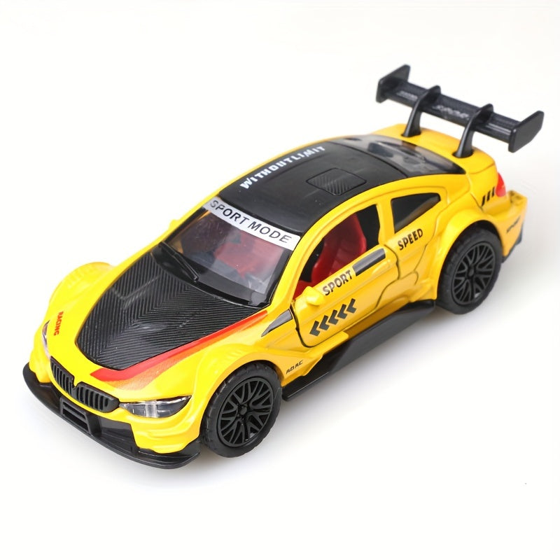 1:36 raceauto van metaal - Decoratief en ideaal als Halloweencadeau.