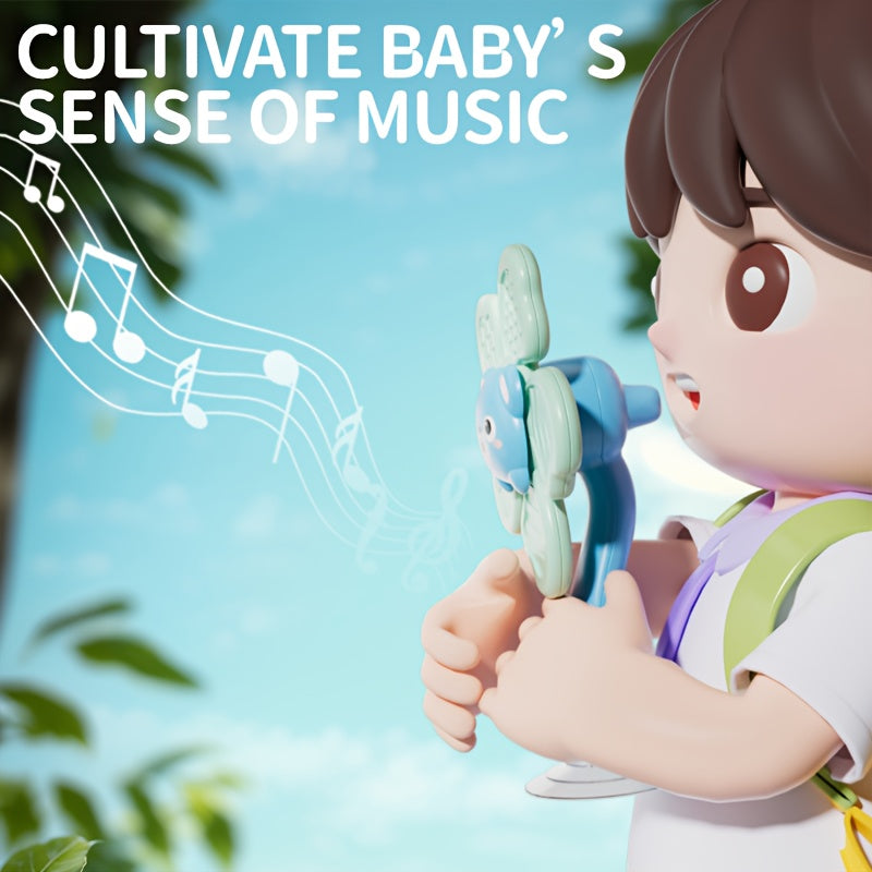 Sensorische Spinner met Zuignap voor Baby en Peuter - Draaiend Windmolen Speelgoed voor Jongens en Meisjes - Ideaal Reisspeelgoed voor Kinderen vanaf 0 Jaar