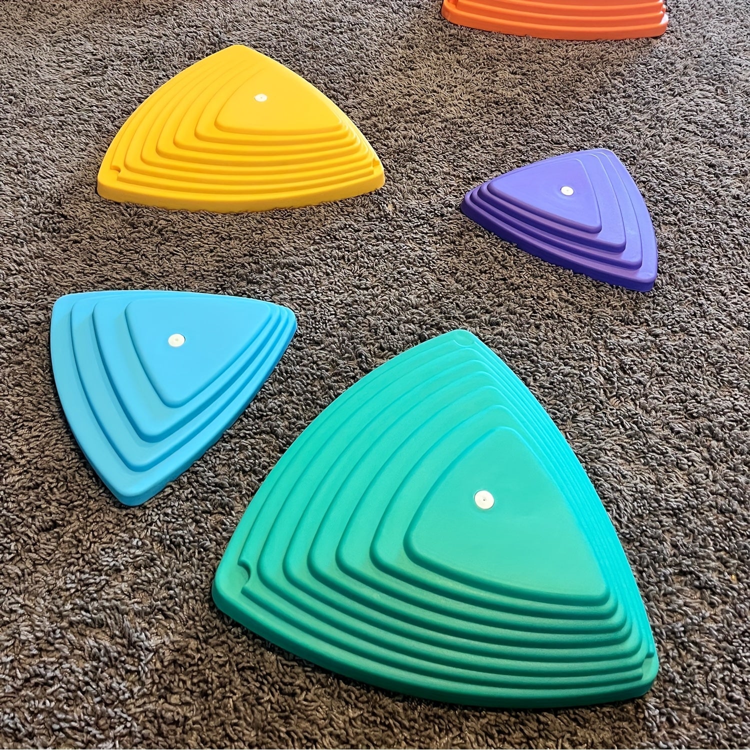 Rivierstenen Stapstenen Set voor Kinderen vanaf 3 Jaar - 6 Stuks Balans Parcours Speelgoed voor Jongens en Meisjes - Educatief Spel voor Binnen en Buiten