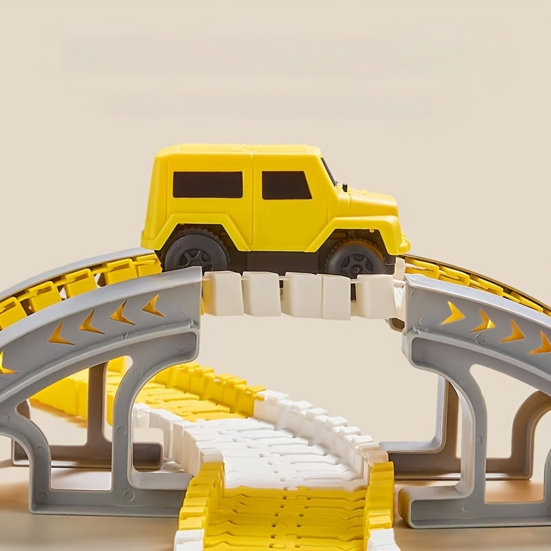 DIY Elektrische Trein Baan | Bouw- & Railvoertuigen | Educatief | Cadeau voor Kinderen