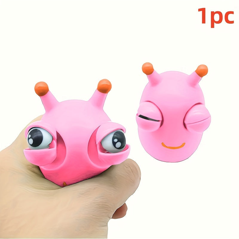 Kleurrijke Rups Squeeze Speelgoed | Leuk Pop-Up Fidget Speelgoed (3-6 Jaar) | Ideaal voor Feestjes & Cadeaus