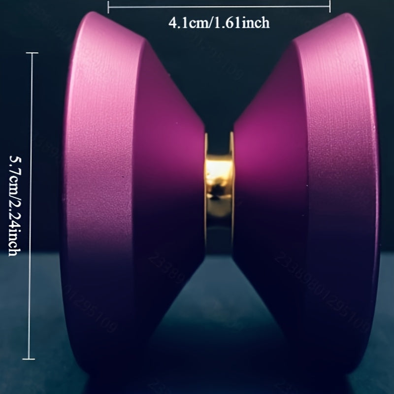 Professionele Yo-Yo van Aluminium | Lange Slaapduur & Fancy Tricks – Voor Gevorderde Spelers & Uniek Cadeau-idee