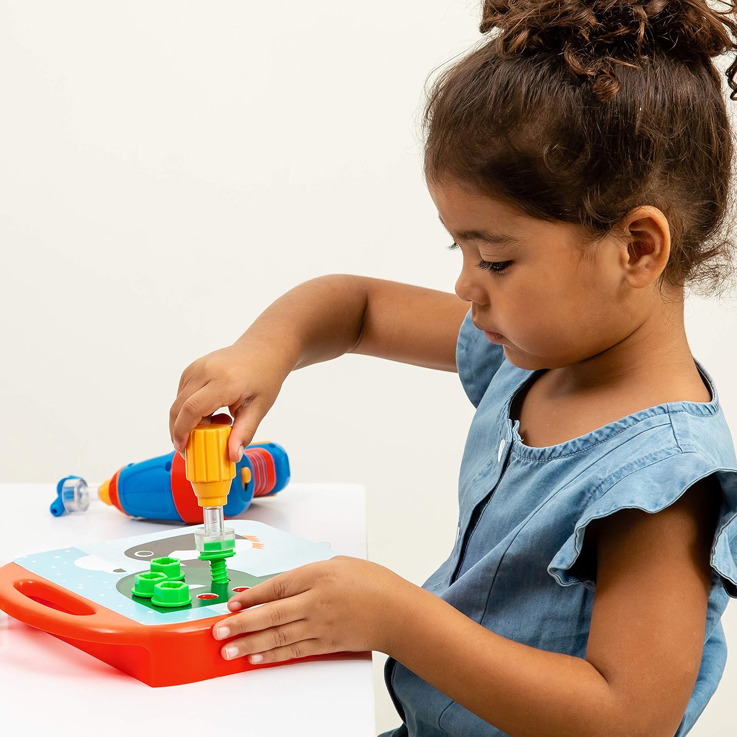 Design & Drill ABCs & 123s | 90-delige set met elektrische boor, vanaf 3 jaar