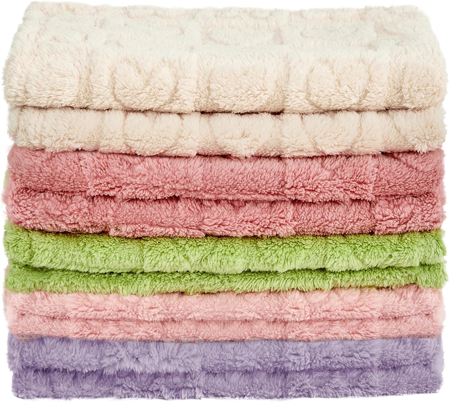 Hartjes Geruite Fleece Babydeken | Ultra zachte, knusse babydeken, inbakerdekens voor meisjes en jongens