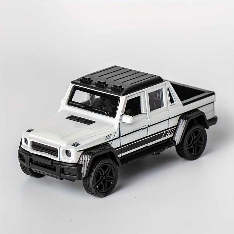 All-terrain voertuigen en trucks van metaal - Speelgoed voor kinderen, Kerstcadeau.