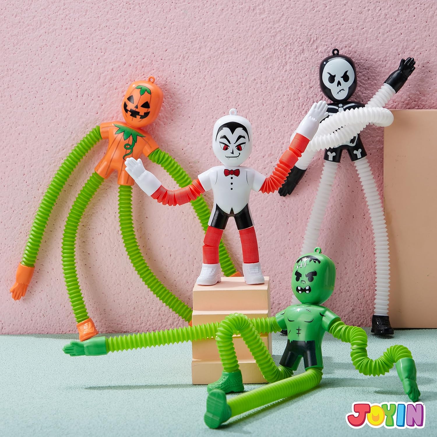 Halloween fidget speelgoed set | Stress weg met pop tubes