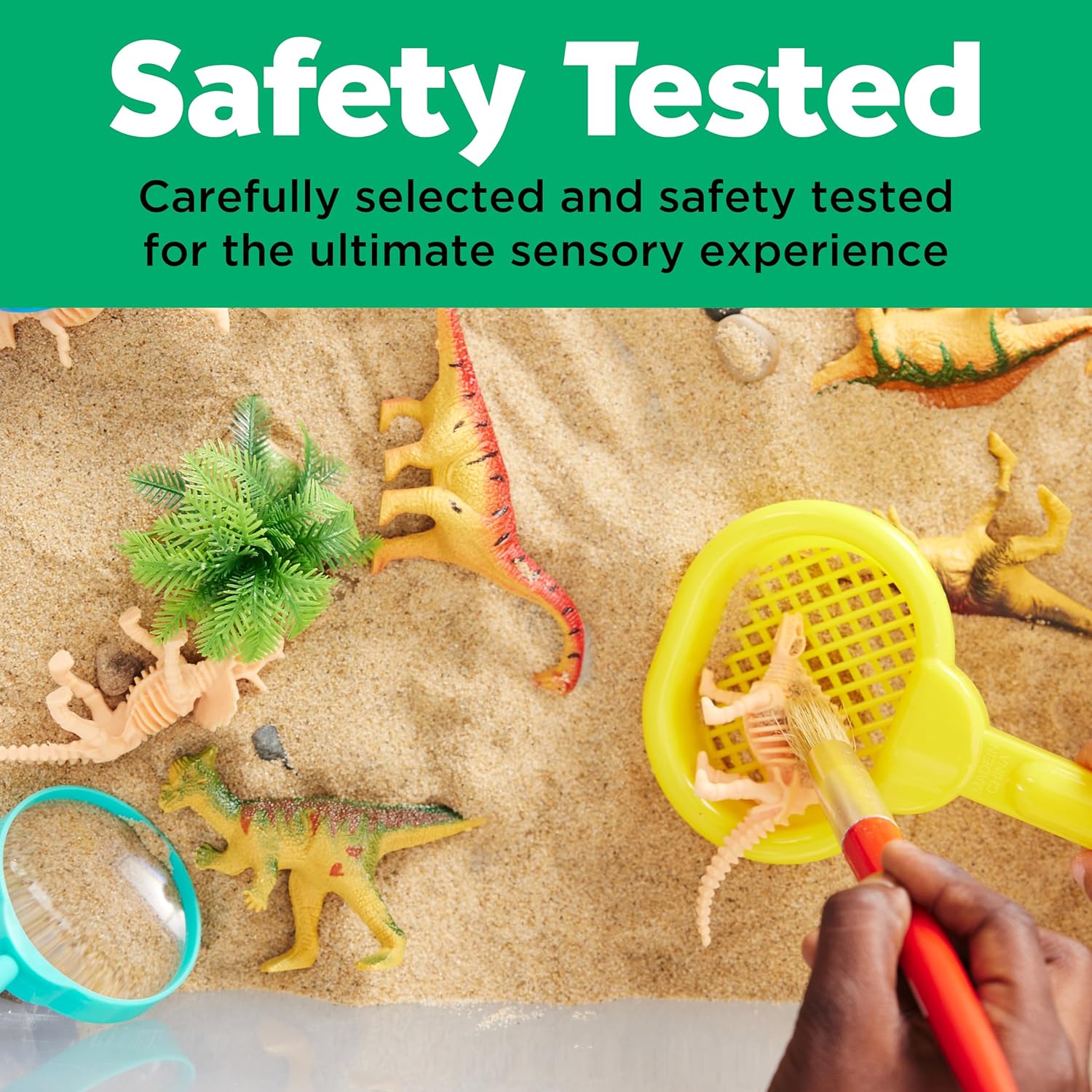 Sensory Bin Construction Zone Speelset | Graafmachine Speelgoed voor 3-5 Jaar Oud | Educatief Buitenspeelgoed en Activiteiten voor Kinderen