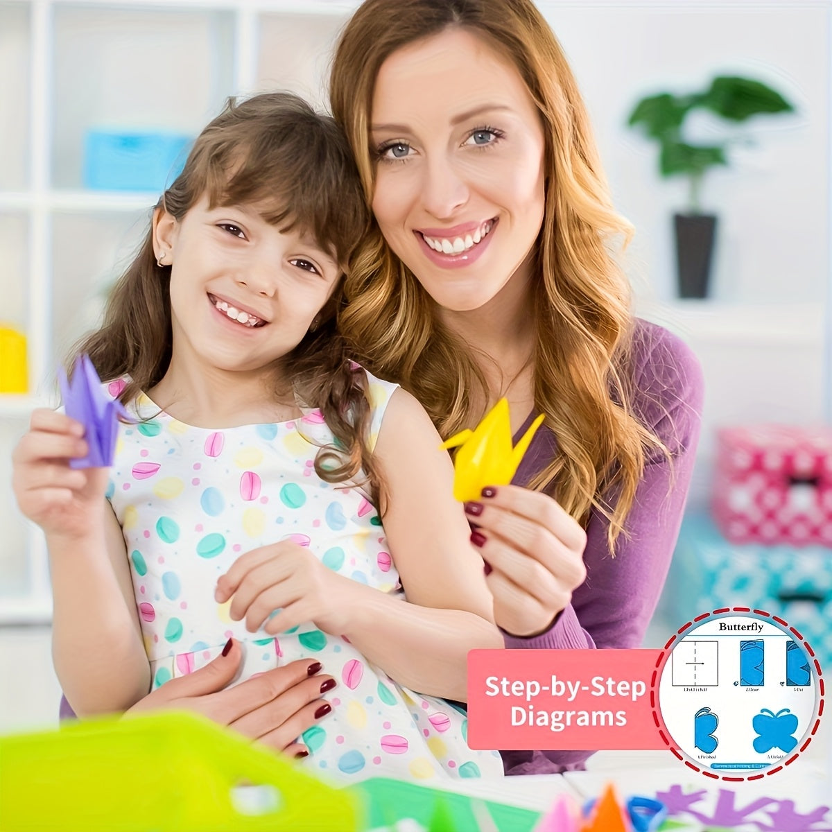 Origami set Engels | 40 vouwbladen + 69 modellen