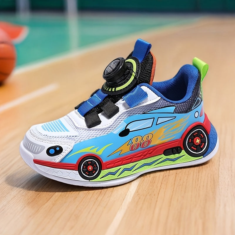 Trendy Race Sneakers Kinderen | Ademend, Lichtgewicht & Verstelbare Sluiting
