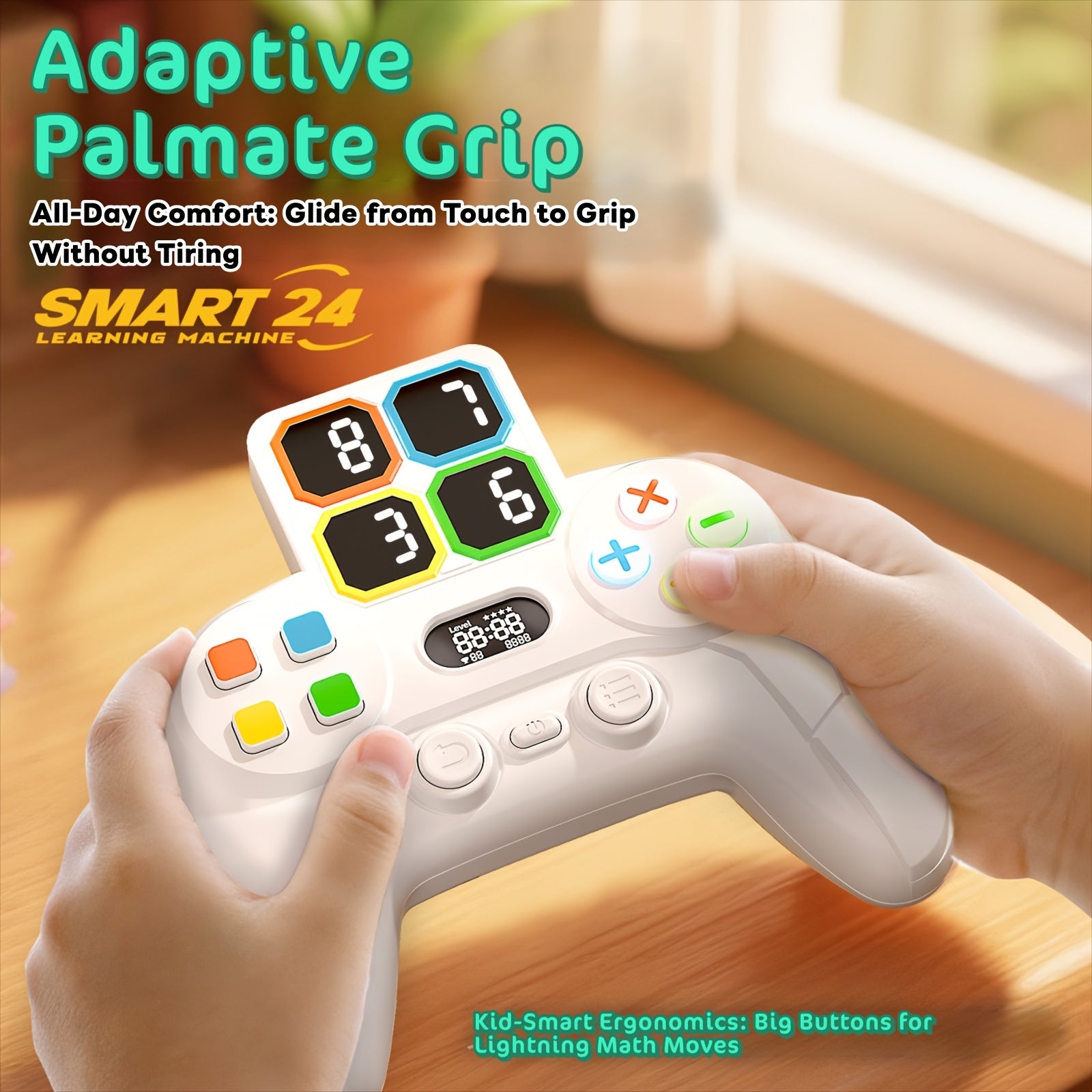 Elektronische Rekenpuzzel Spelcomputer voor Kinderen vanaf 6 Jaar - Educatief Denkspel voor Jongens en Meisjes - Hersenbreker Spelletje als Cadeau